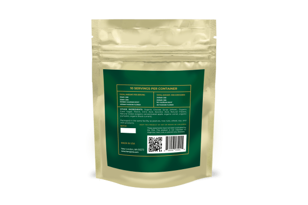 Hemponix Sleep+ Gummie with Valarian Root & Passion Flower - Image 4